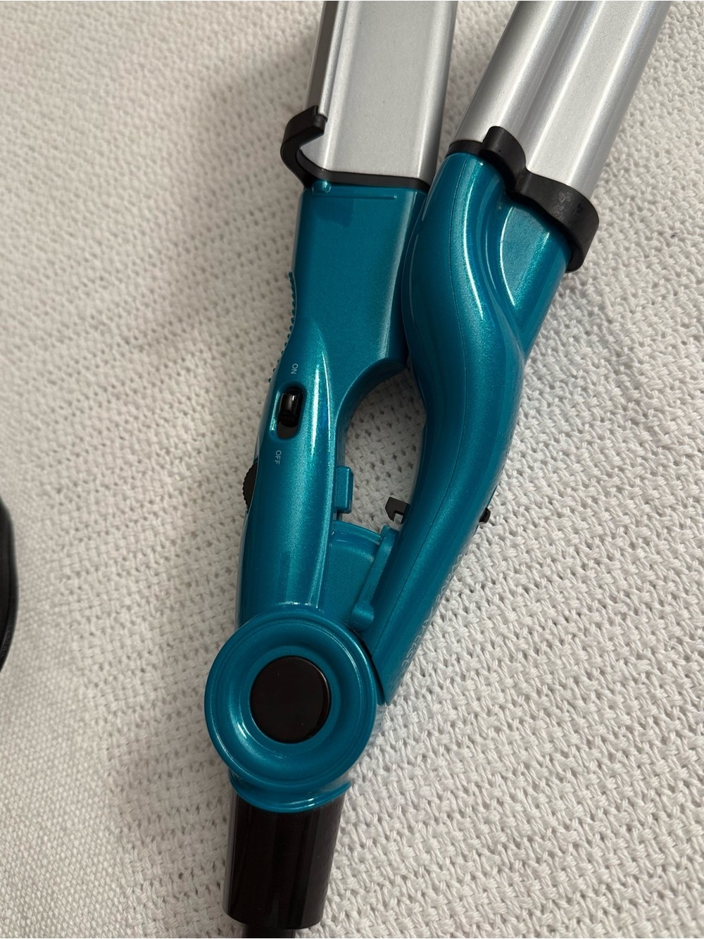 TIGI Bed Head Wave Artist Hair Waver Iron Teal Metallic Tourmaline Ceramic - Picture 5 of 6
